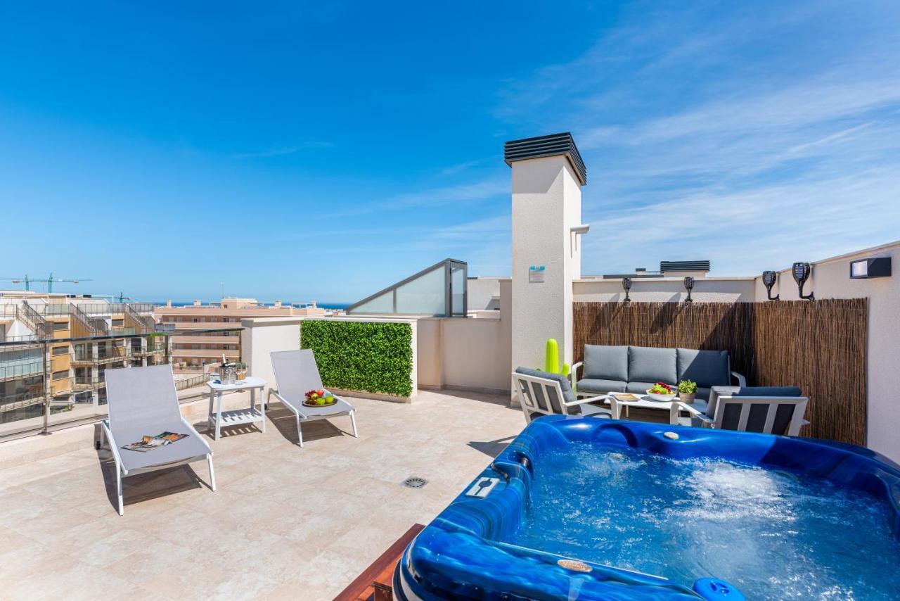 Apartamento La Zenia Cocoon - Luxury Penthouse With Jacuzzi, 2 Pools, Indoor Heated Pool, Sauna, Gym, Playstation Dehesa de Campoamor  Exterior foto